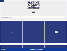 Tablet Screenshot of marinesportsfishing.com